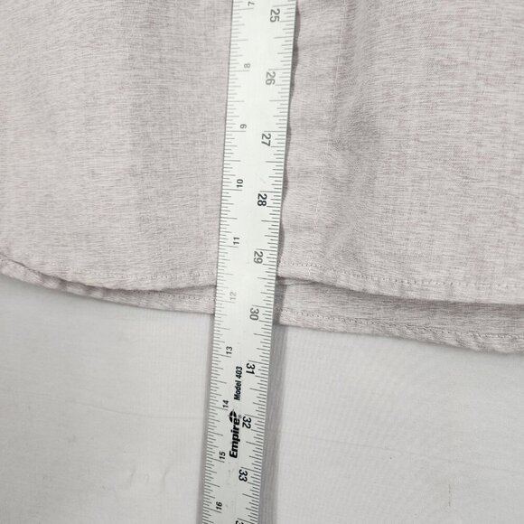 Molokai Surf Co Button Up Shirt Men's M Khaki Short Sleeve Casual Business - Picture 5 of 7